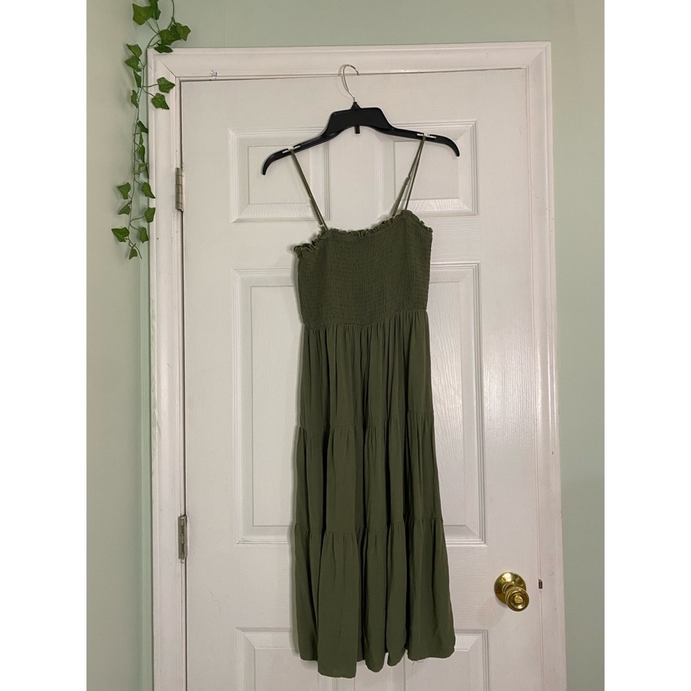 FOREVER 21 dress olive green size SM